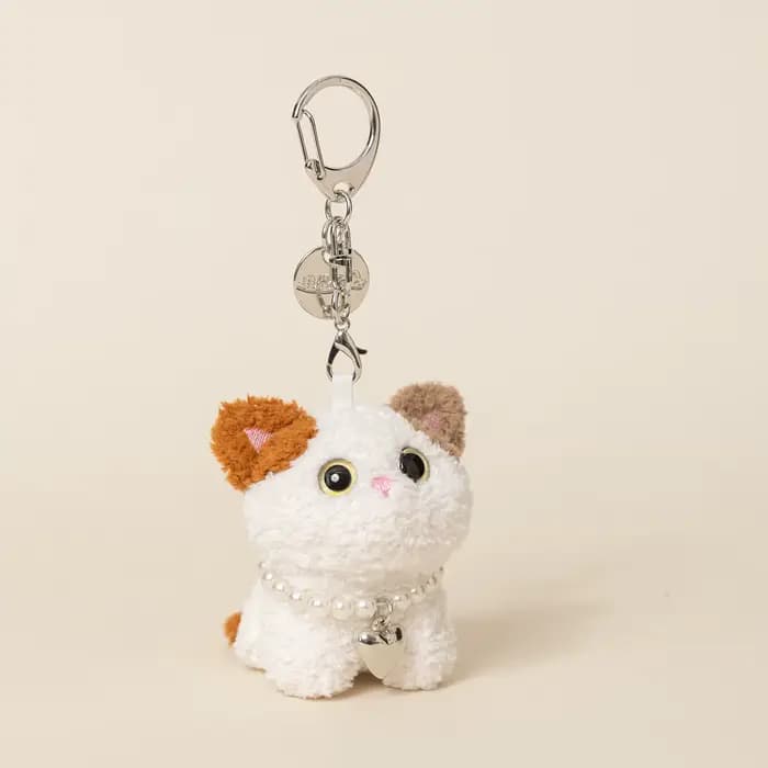 Peluche chat Kawaii de 8 cm, chat noir, chat siamois, chat calico, poupée chat, pendentif chat, port