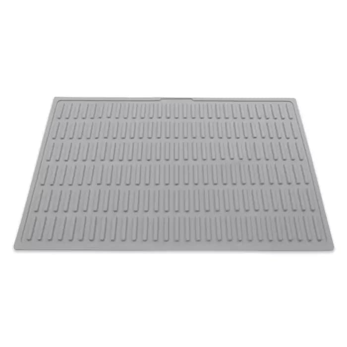 Tapis en silicone pour litière de chat, tapis antidérapant et imperméable pour animaux de compagnie,