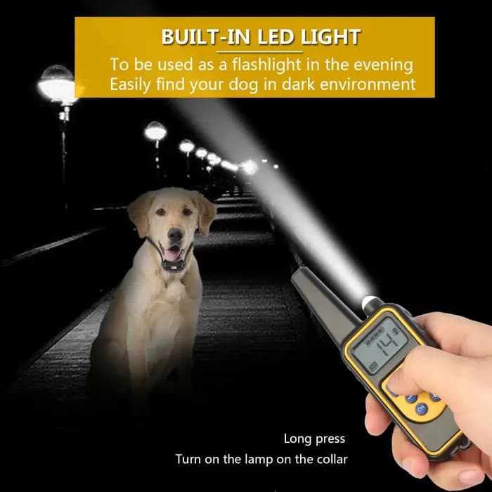 Collier de choc intelligent pour chien, collier de dressage pour chien avec télécommande, innovant,