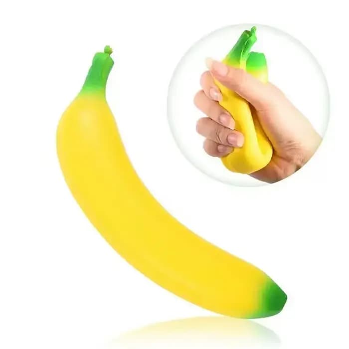 Jouets sensoriels anti-stress en forme de fruits (fraise, banane, pêche) pour adultes, jouets sensor