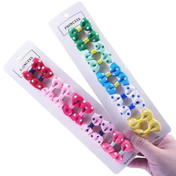 Pinces à cheveux faciles à appliquer pour chiens, 10 pièces, différents Styles, nœuds de cheveux en