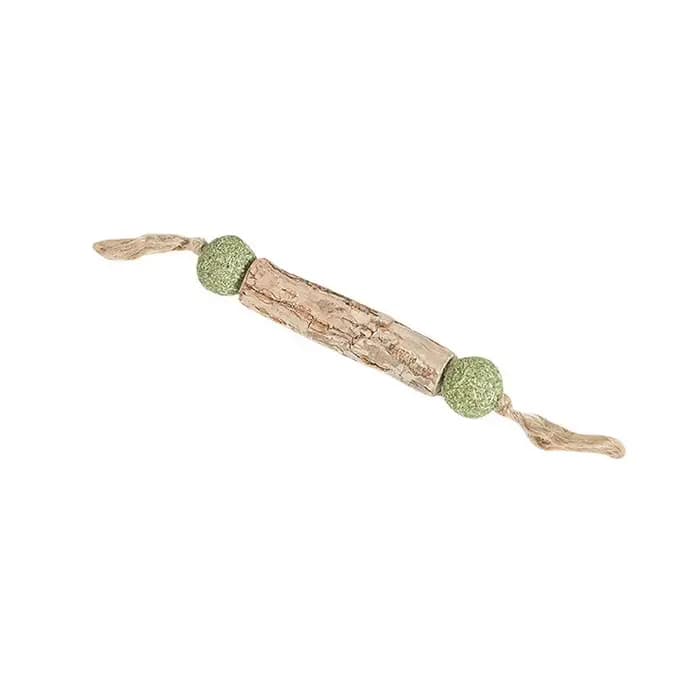 Jouet pour chaton à la catnip et à la silvervine, corde à mâcher pour chat, bâton de chatouillage