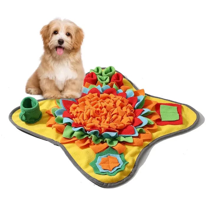 Tapis de reniflage pour animaux de compagnie pour chiens, Puzzle d'alimentation interactif pour le c
