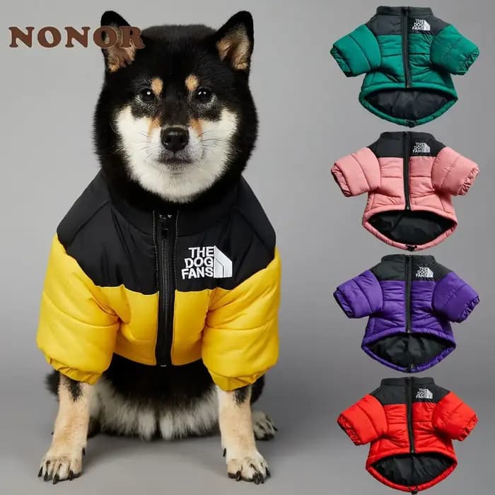 Les Fans de chiens hiver chien doudoune vêtements pour petits chiens moyens chaud épais chien gilet