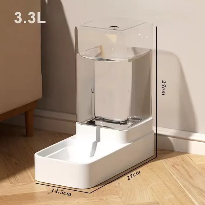 Mangeoire automatique de grande capacité pour animaux de compagnie, distributeur d'eau pour chiens e