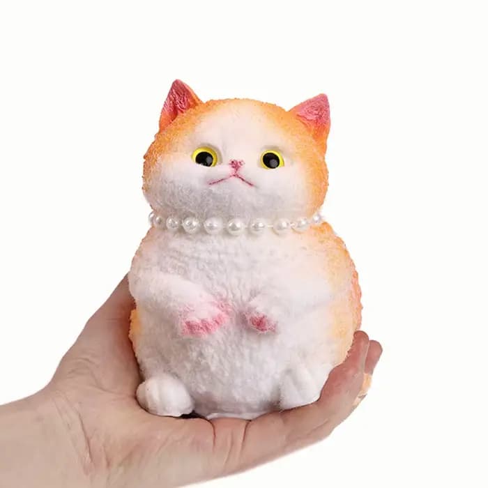 Squishy chat presser jouet mignon chaton Antistress Fidget jouet soulagement du Stress jouet pour en