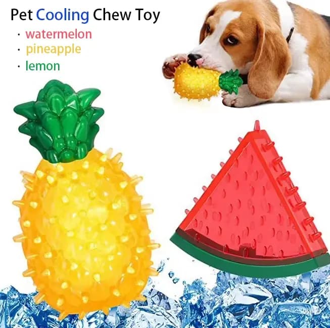 Jouet à mâcher rafraîchissant pour animaux de compagnie, jouet réutilisable pour chien et chat, dent