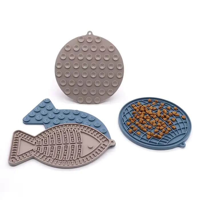 Tapis de léchage en Silicone pour animaux de compagnie, fournitures pour animaux de compagnie, Anti-