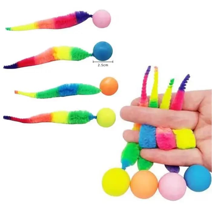 Jouets interactifs pour chat, cornichon, boule rebondissante colorée, fournitures pour animaux de co