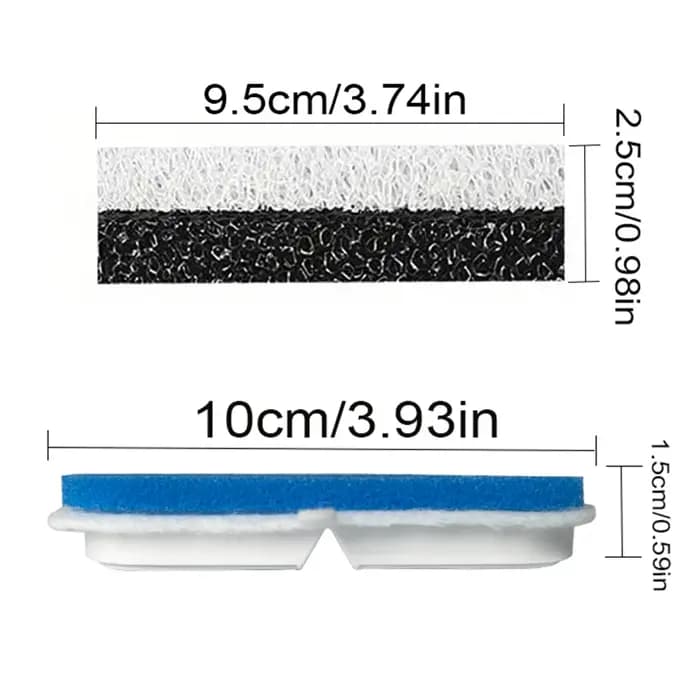 Filtres de fontaine d'eau pour chat, élément filtrant FT666, filtre à charbon actif de remplacement