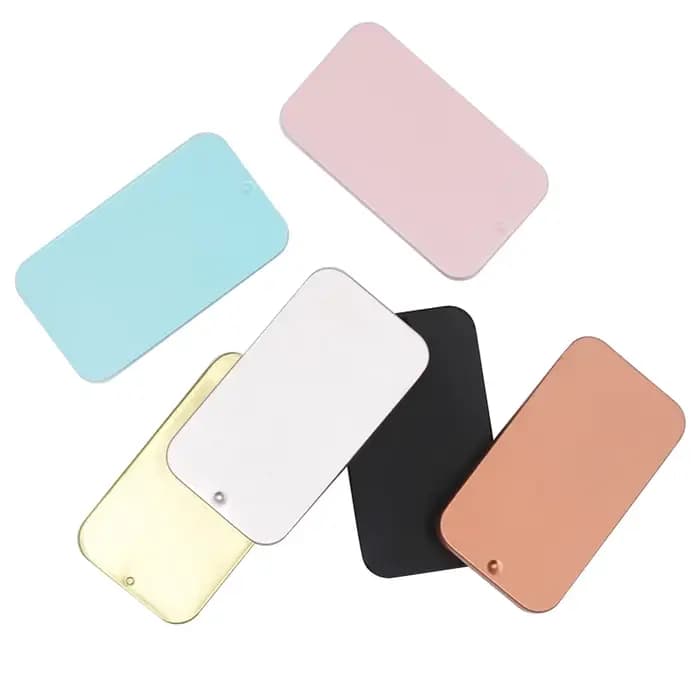 1 pièce Distributeur de nourriture portable pour oiseaux, mini boîte d'alimentation, plusieurs coule
