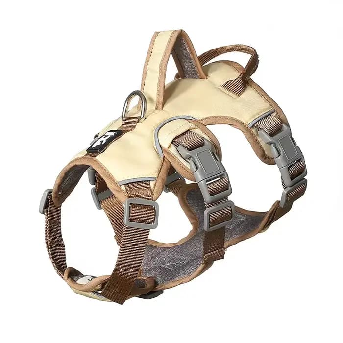 Harnais de gilet pour chien de compagnie Durable, antidéflagrant, pour grands chiens, collier réfléc