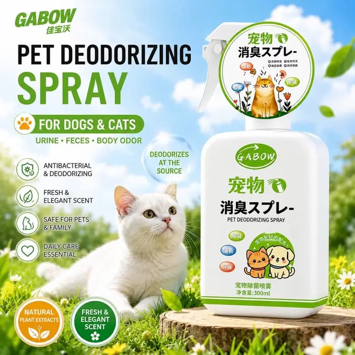 Désodorisant pour animaux de compagnie, désodorisant, parfum longue durée, antibactérien général, él