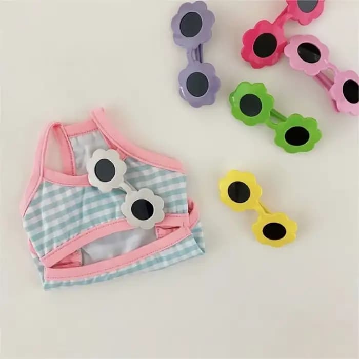 Jolies lunettes soleil à monture en forme cœur pour chat, produits pour animaux compagnie, pour chio
