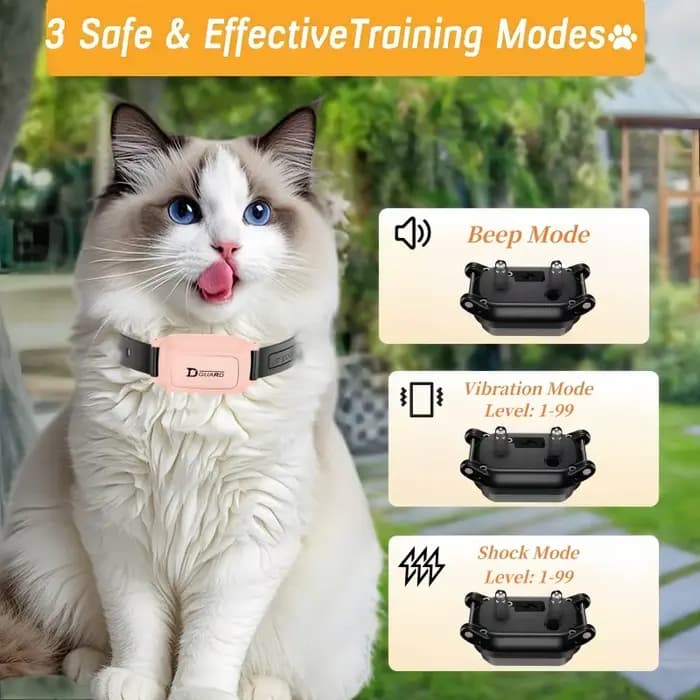 YHLC Collier anti-miau pour chat 800 m