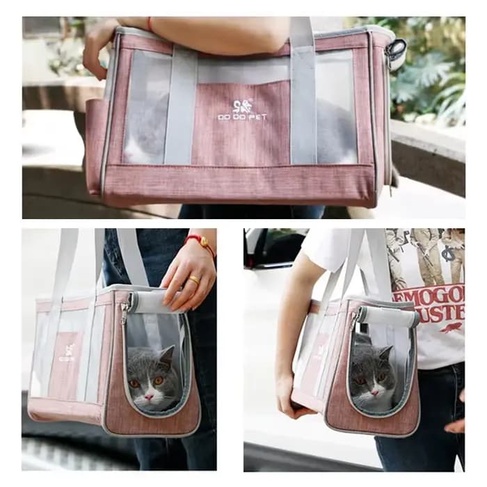 Sac de transport respirant pour animaux de compagnie