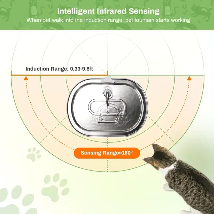 Distributeur d'eau automatique pour animaux de compagnie à domicile