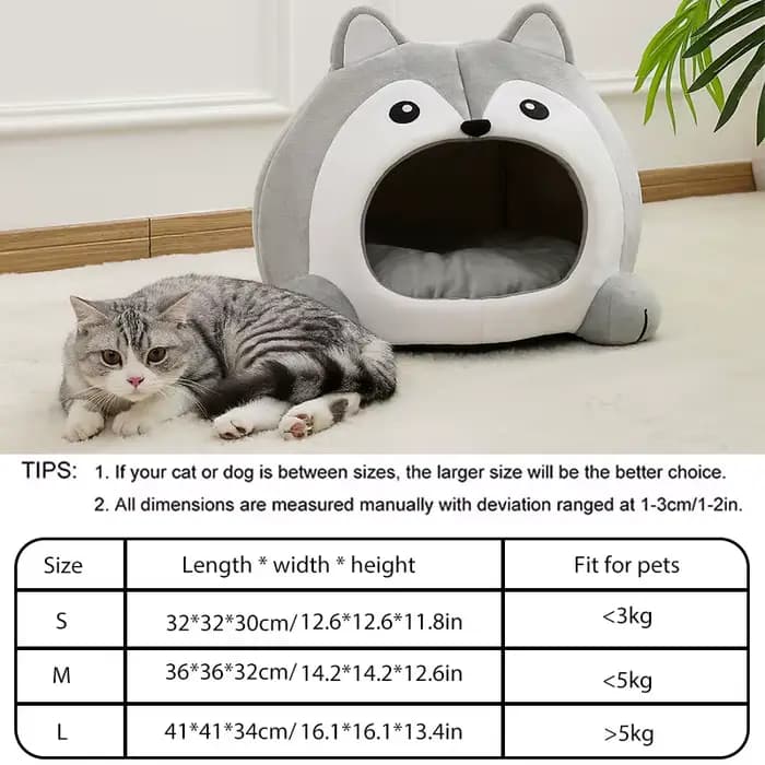 Lit très doux pour chat