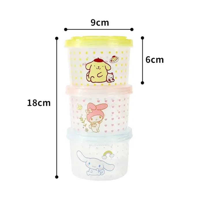 Conteneur alimentaire empilable pour chaton mignon