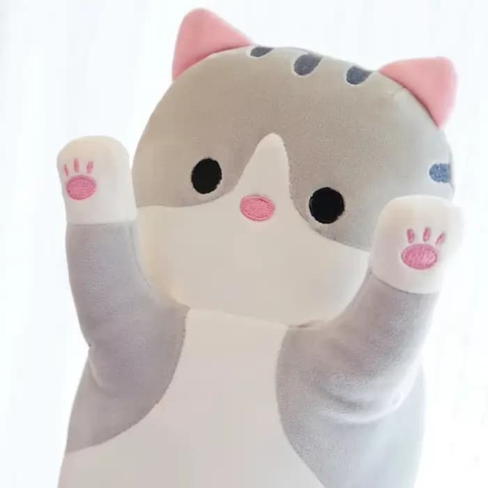 Jouet en peluche chat mignon