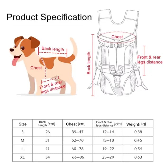 Sac à dos pour animaux de compagnie Electrolux