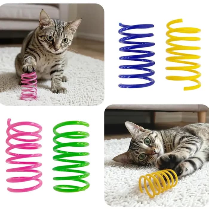 4 jouets pour chats d'intérieur