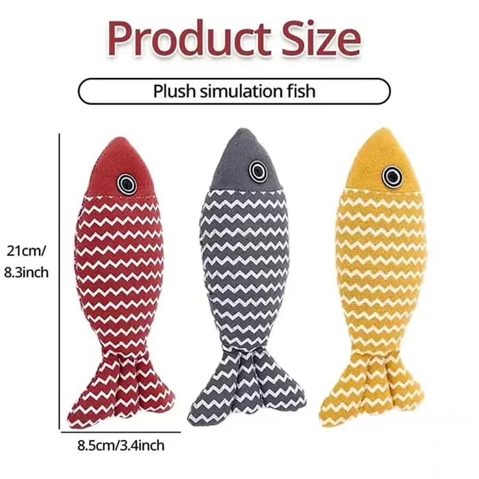 Chat poisson jouet