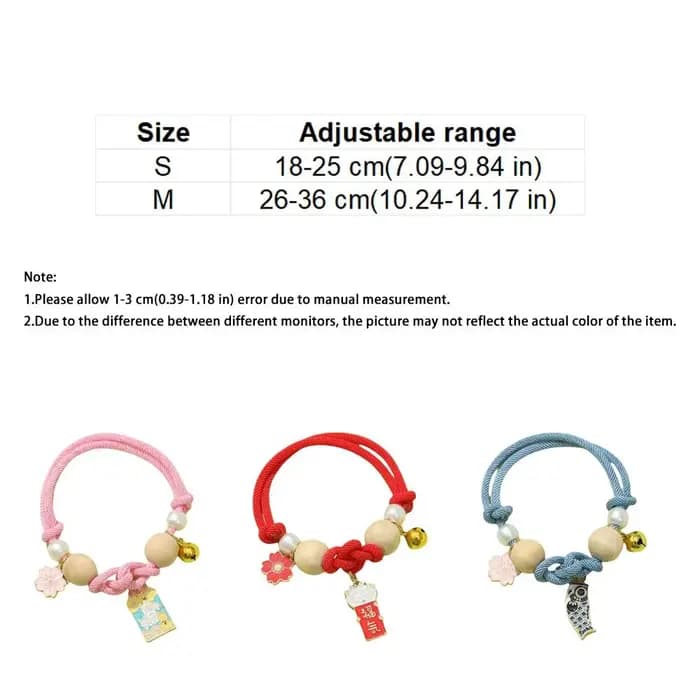 Collier anti-puces réglable pour chat