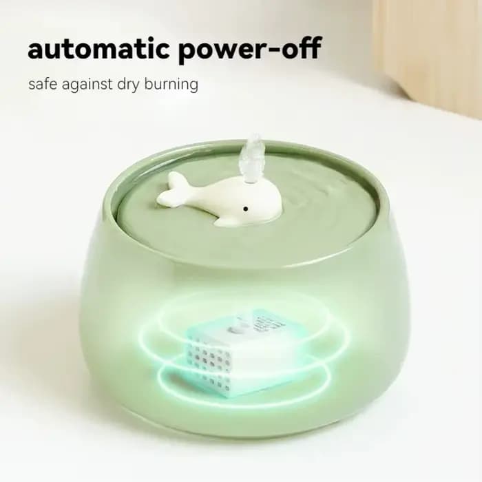 Fontaine d'eau en céramique pour chat