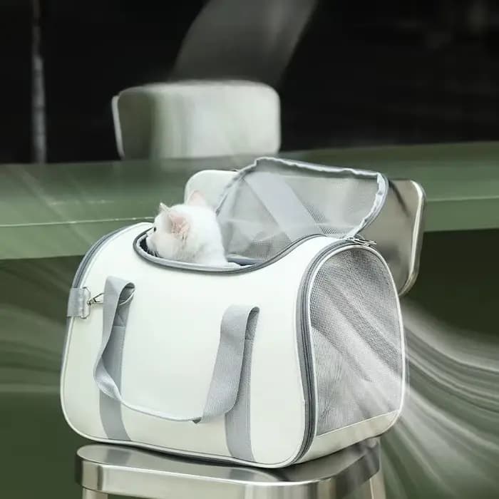 Sac de transport pliable pour chat