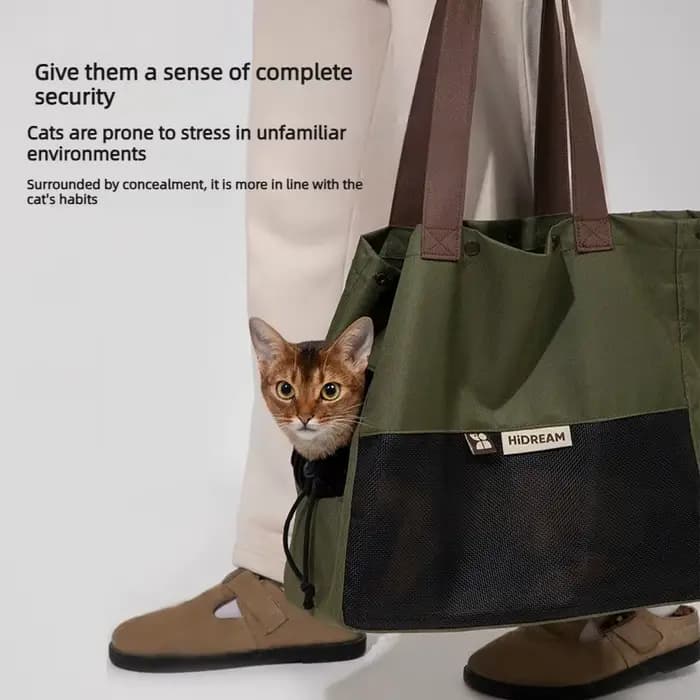 Sac de transport pour chat à porter à l'épaule