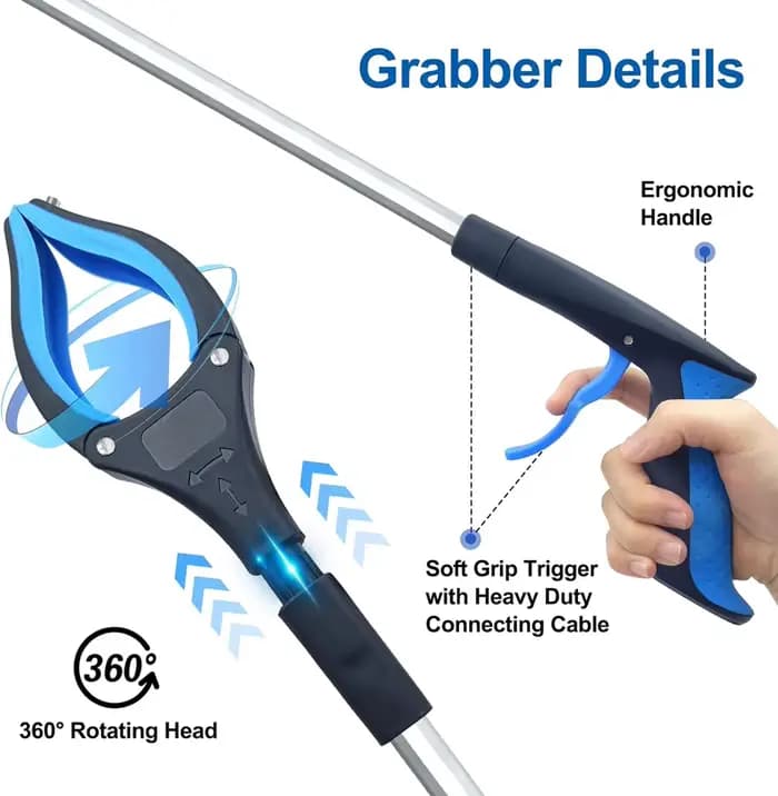 Extension de pince pliable