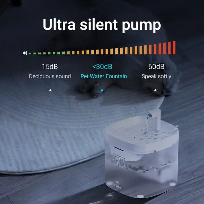 Fontaine à eau intelligente pour animaux de compagnie