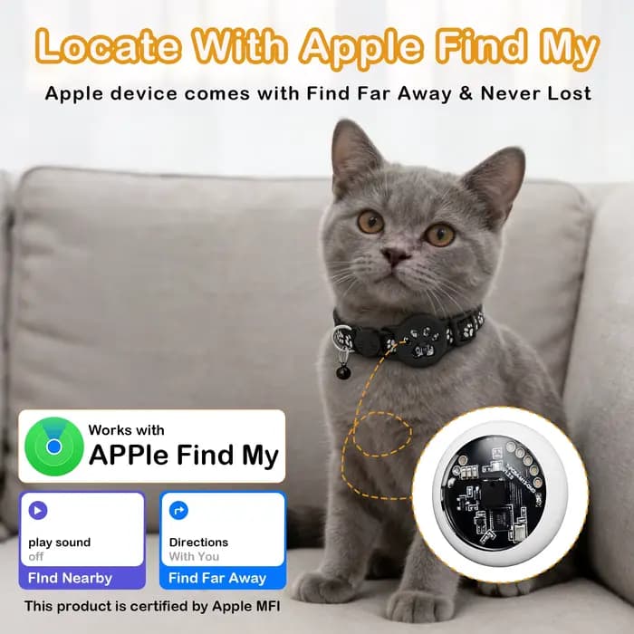 2 types de traceurs GPS multifonctionnels pour animaux de compagnie