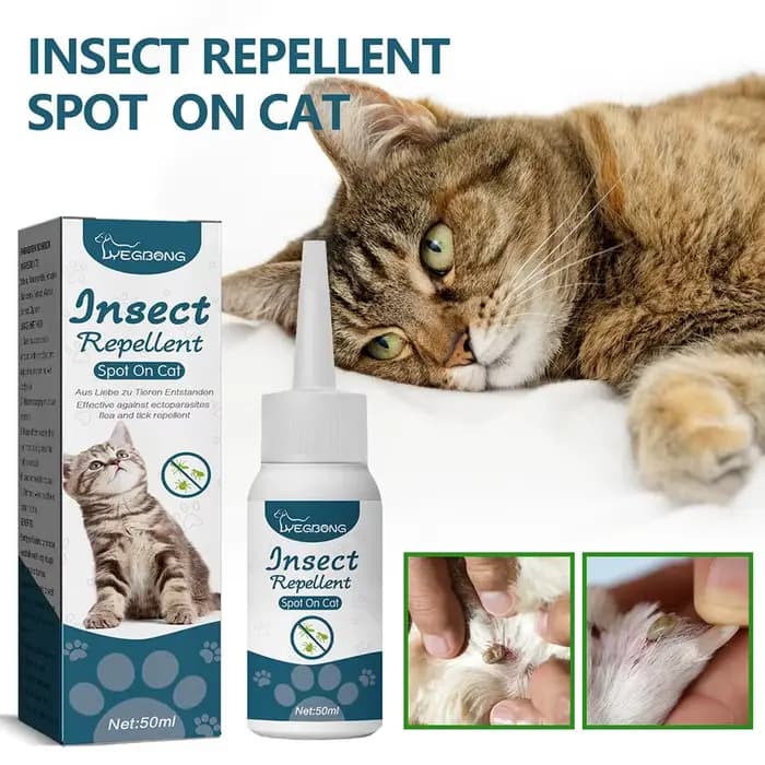 Gouttes anti-puces pour animaux de compagnie