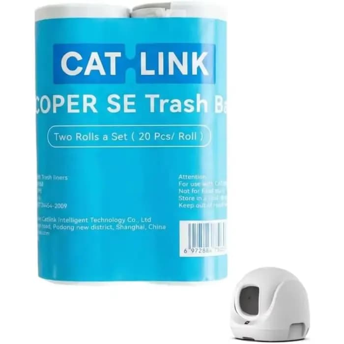 Sac poubelle CATLINK uniquement pour les litières Scooper-SE et SE Lite
