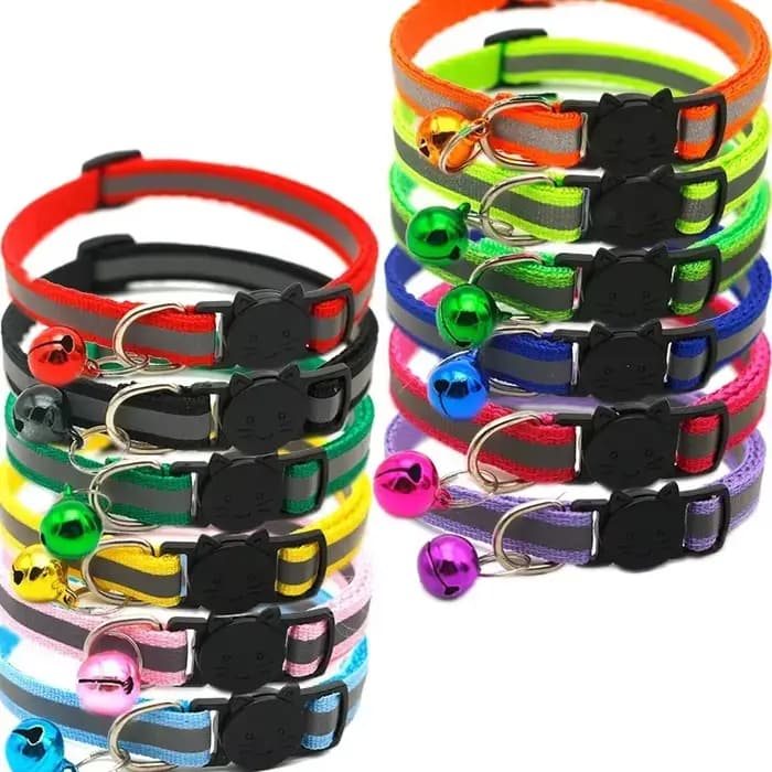 Collier réglable avec clochette pour animal de compagnie