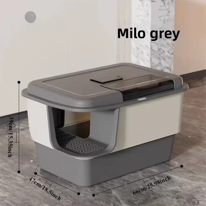 Bac à litière pour chat XXL