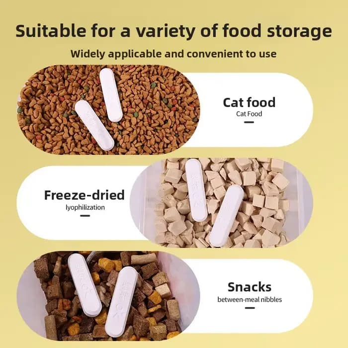 Bâton déshumidificateur alimentaire pour chat