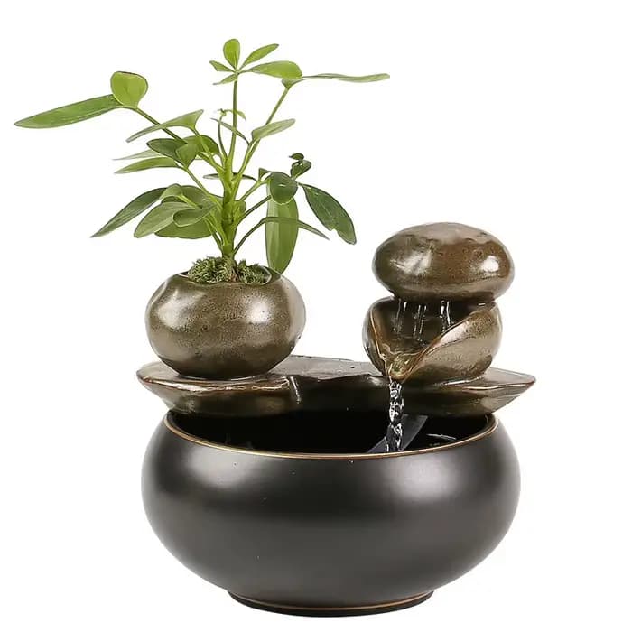 Fontaine à eau en céramique pour chat