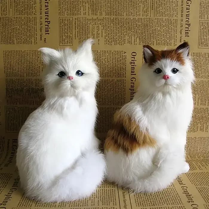 Grand chat de Simulation de 20CM