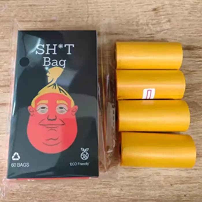 60 sachets pour excréments de chien - Design amusant et tendance