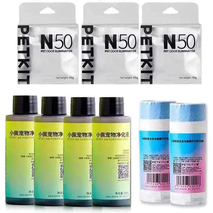 Pour PETKIT bac à litière pour chat Purification spéciale concentré stérilisation désodorisation poire parfum liquide nettoyage déodorant