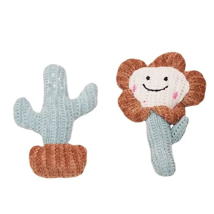 Jouets en peluche doux à la catnip pour chats