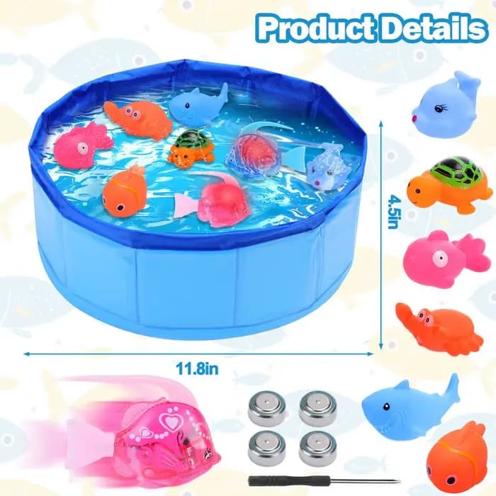Jouet de piscine pour chat Mity Rain avec poisson