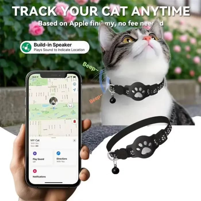 Colliers GPS intelligents pour chats