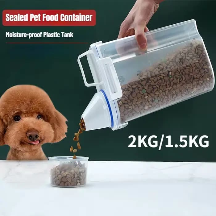 Conteneur de stockage de nourriture pour chat et chien