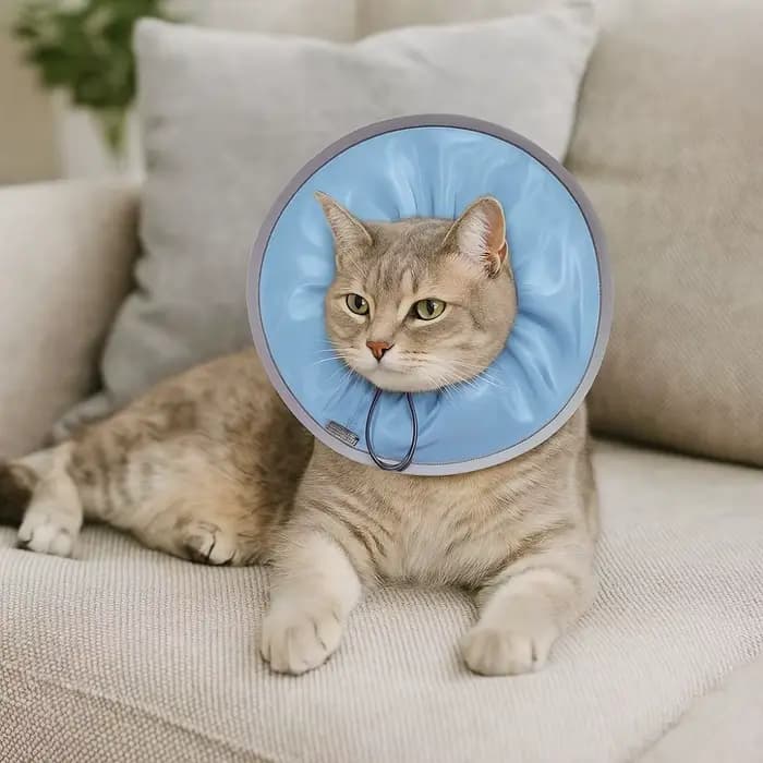 Collier élisabéthain Anti-léchage pour animaux de compagnie