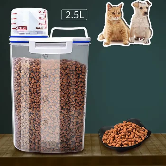 Conteneur de stockage des aliments pour chiens et chats