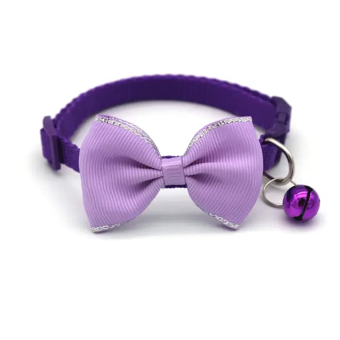 Collier pour animal de compagnie réglable avec pendentif cloche
